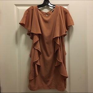 H&M Pink/Salmon Ruffles Dress