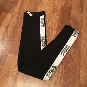 NWT pink Victoria secret leggings
