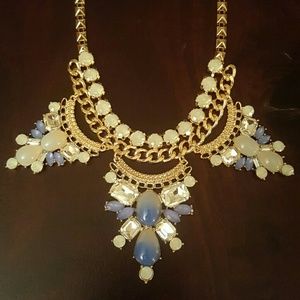 Ombre statement necklace