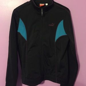 Puma athletic zip up jacket