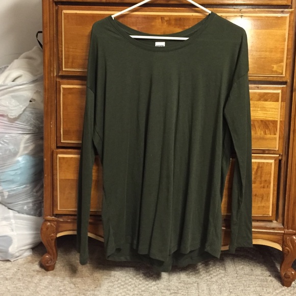 PINK green long sleeve