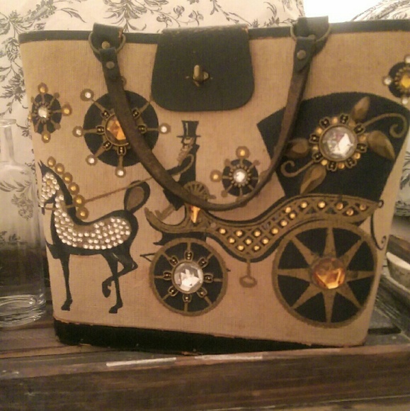 Vintage Enid Collins Carriage Bag - Picture 1 of 4
