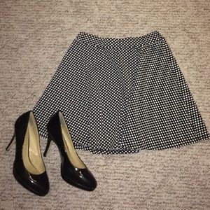 *DONATING TMRW* Polka dot skater skirt