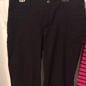 Athleta black dipper pant size 14T