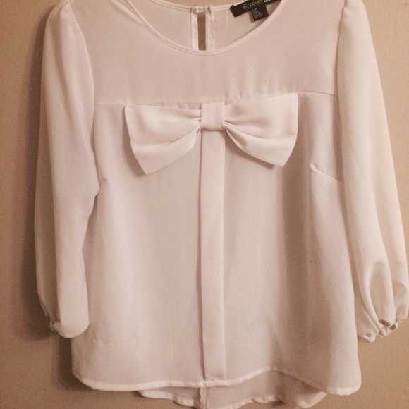 Sheer forever 21 Top