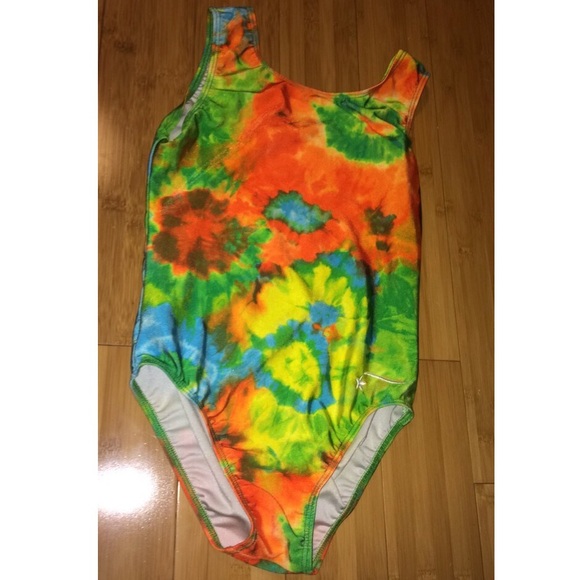 Tye-Dye Gymnastics Leotard