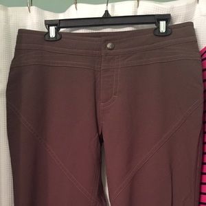 Athleta olive green pant size 12