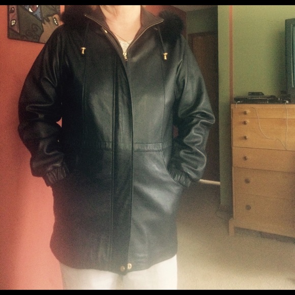 Worthington jacket, genuine lamb skin - Picture 3 of 4