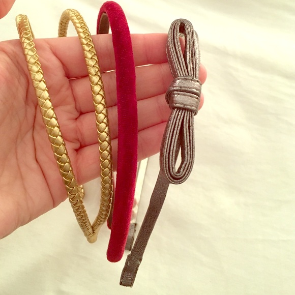 J Crew Headbands - set of 3!