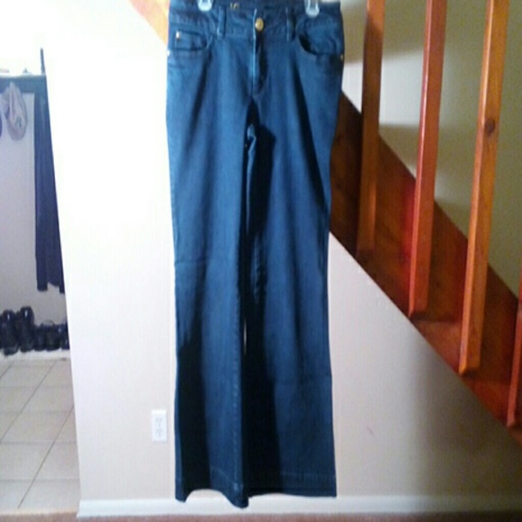 Wide leg jeans