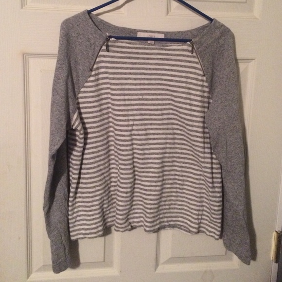 LOFT striped sweater