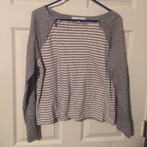 LOFT striped sweater