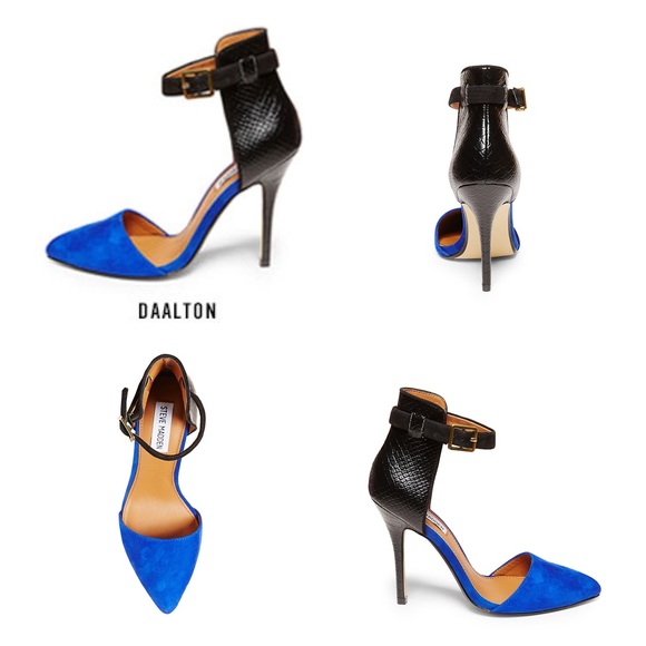 SM Daalton heels in Blue