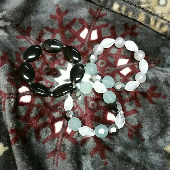 3 Piece Multicolored Bracelet Set