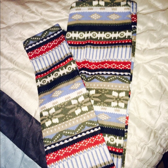 Patterned leggings