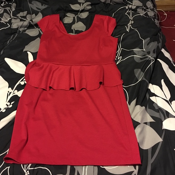 Red dress
