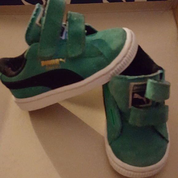 Puma suede toodler shoes