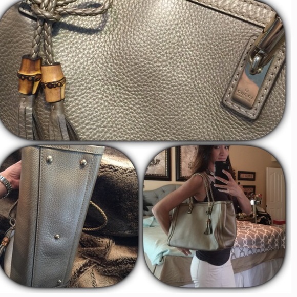 Authentic⚜️Gucci Like New Large handbag - Picture 3 of 4