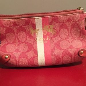 PRICE DROP Authentic coach small clutch/wristlet