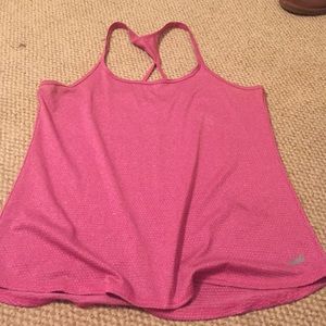 SZ L pink workout top