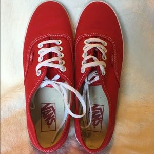 Red Vans