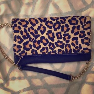Cheetah Print Clutch