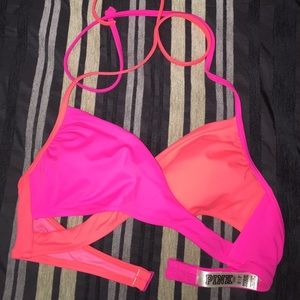 Pink baiting suit
