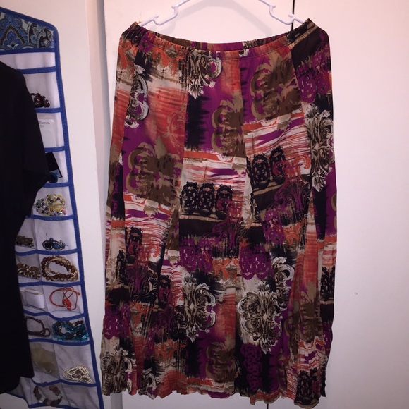 Printed skirt