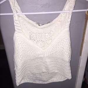 Crochet crop top