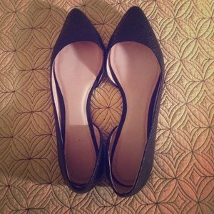 Aldo faux crocodile leather flats size 8.5