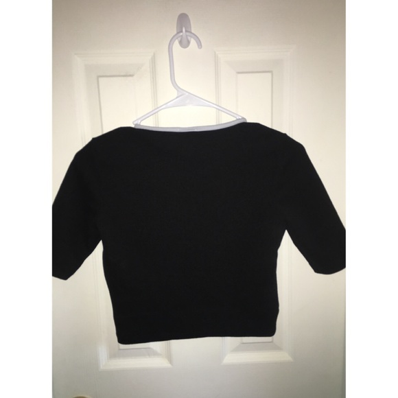 Wrap Crop Top - Picture 2 of 3