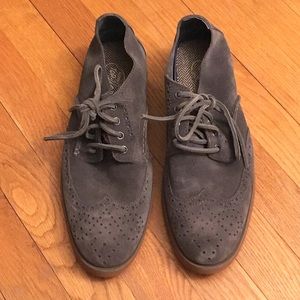 MENS SPERRY TOP-SIDER grey dress shoe!
