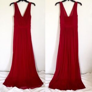 Red Long Gown