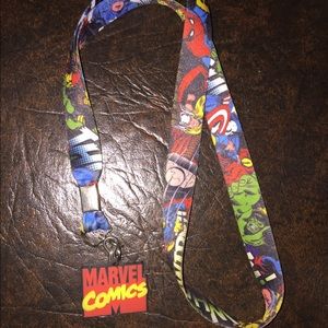 Marvel comic's lanyard