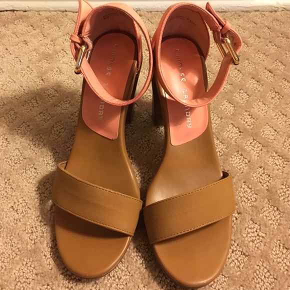 Chinese Laundry Color Block Heels - Picture 3 of 4