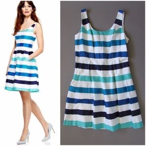 🔺SOLD🔻 NINE WEST Sleeveless Retro Stripes Dress