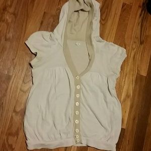 Free People short sleeved hoodie!