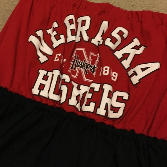 SOLD Nebraska Huskers T-Shirt Dress - Picture 3 of 3