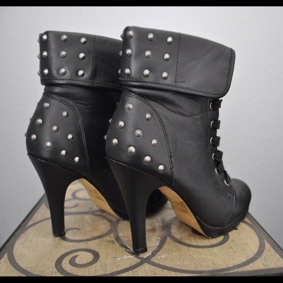 Spike Heel Booties