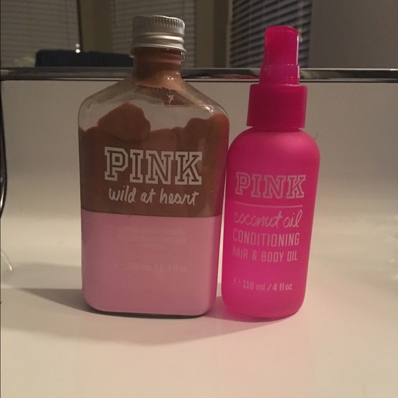PINK luminous body bronzer & oil