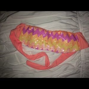 Victoria Secret sequined bandeau