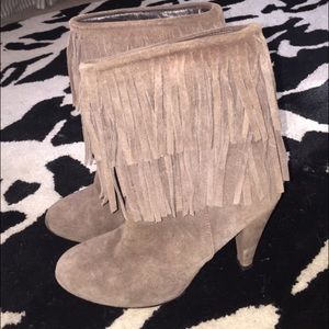 Zara Fringe Booties