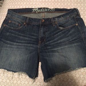Madewell cutoffs
