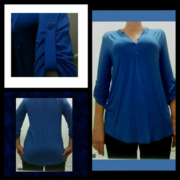 Nine West Tops - NINE WEST - 3/4 length sleeved top