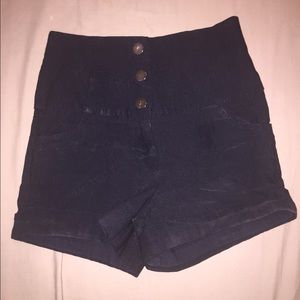 High waisted shorts