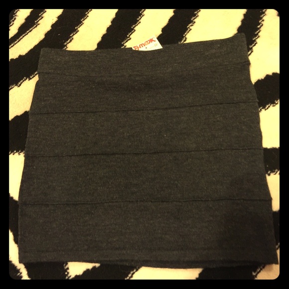 •nwt•zenana•outfitters•heather•gray•mini•medium•