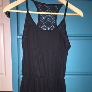 black pant romper
