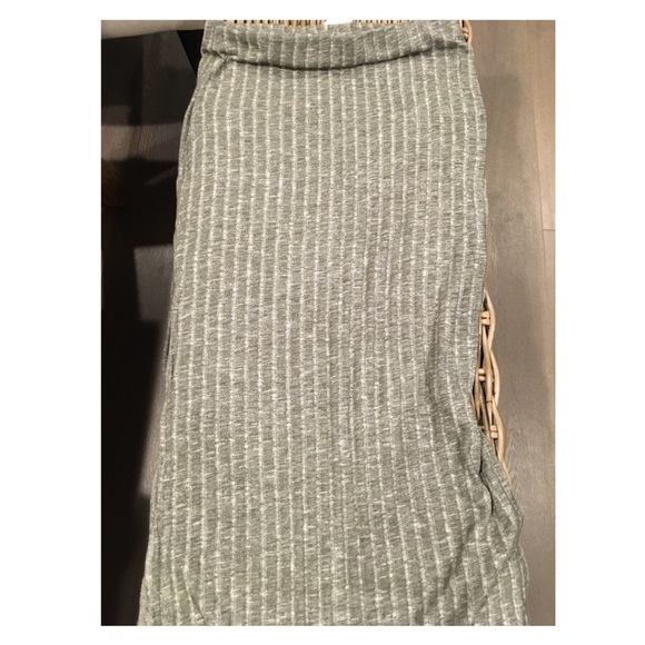 Long Gray Skirt