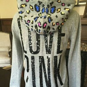 Victoria Secret bling hoodie
