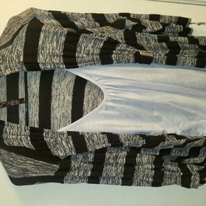 Bundle striped and pink blouses